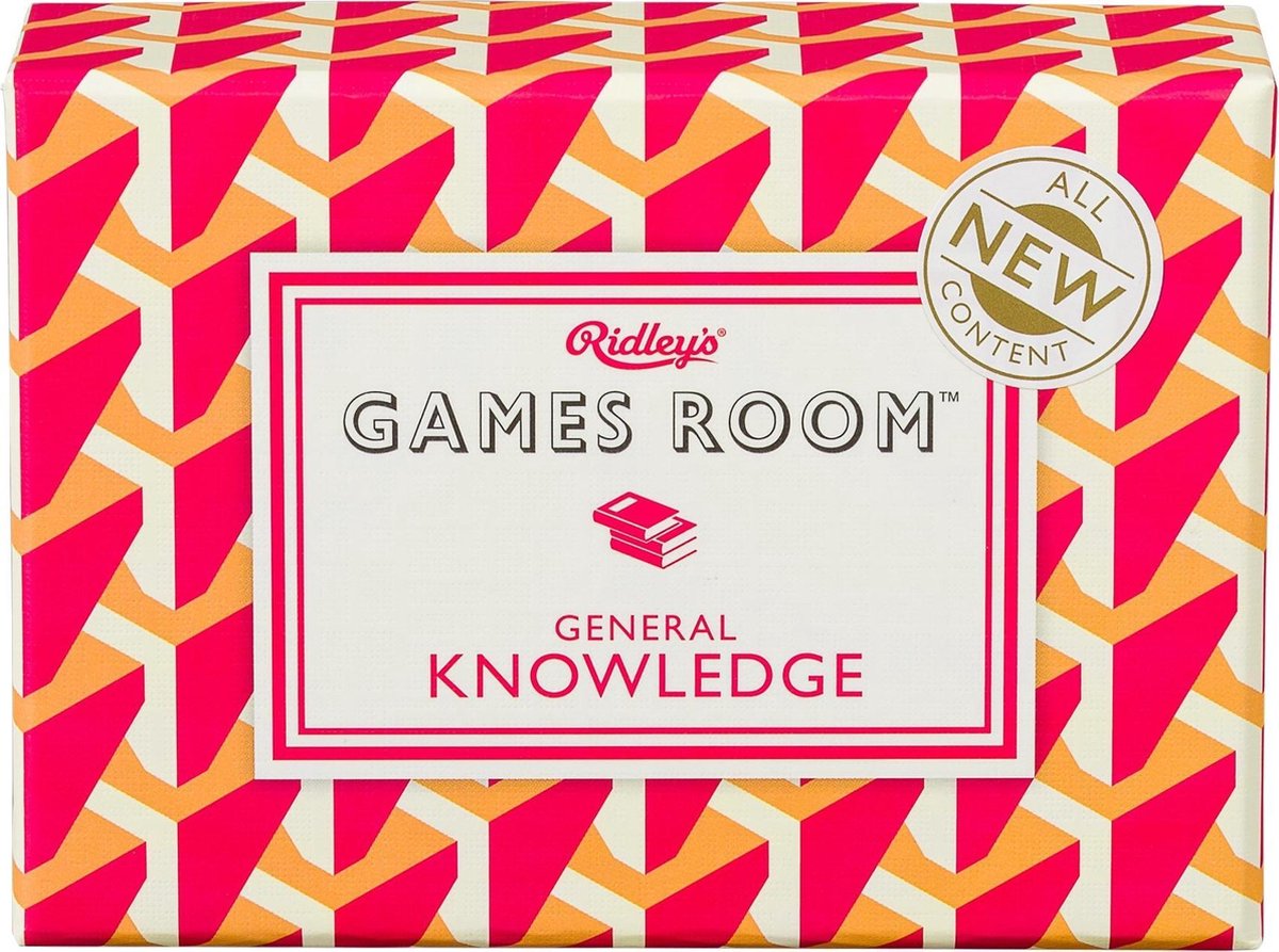 Ridleys Games Gezelschapsspel Games Room: Knowledge 140-delig